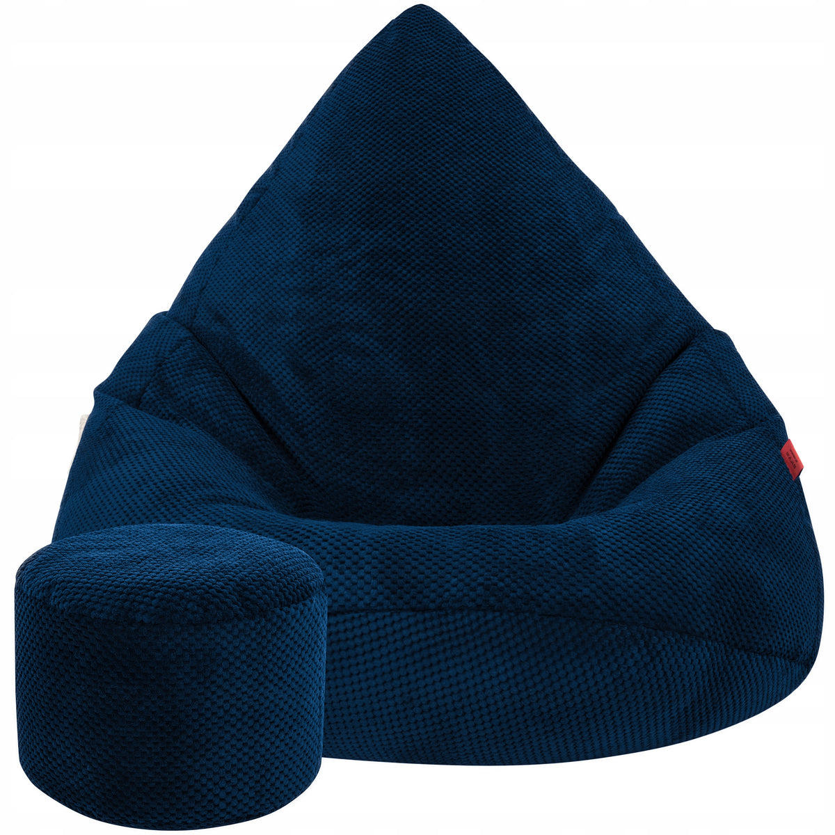 VELVET SAKO BAG + POUF FOOTREST POUF ARMCHAIR POUFES POUFS CORDUROY BOHO
