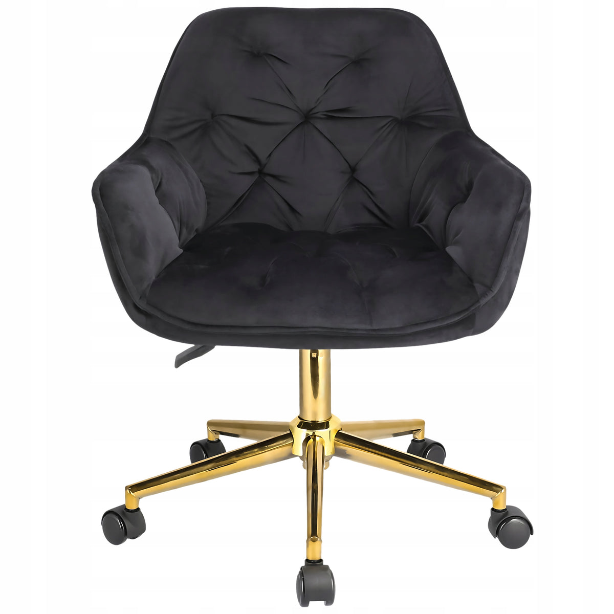 VELVET SWIVEL CHAIR FOR LIVING ROOM GOLD BASE SWIVEL OFFICE CHAIR