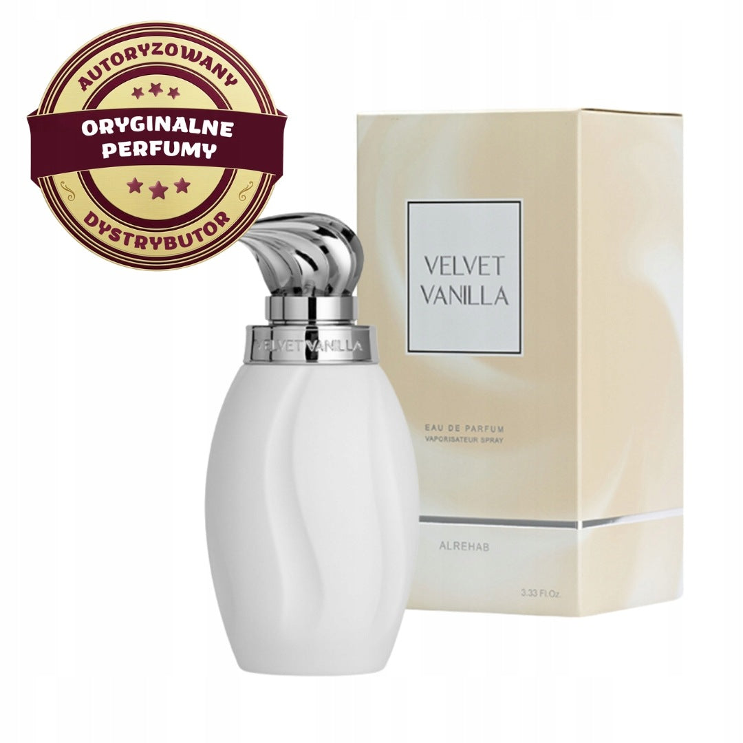 VELVET VANILLA PERFUME ARABIC ELEGANT VANILLA 100 ml AL REHAB EDP