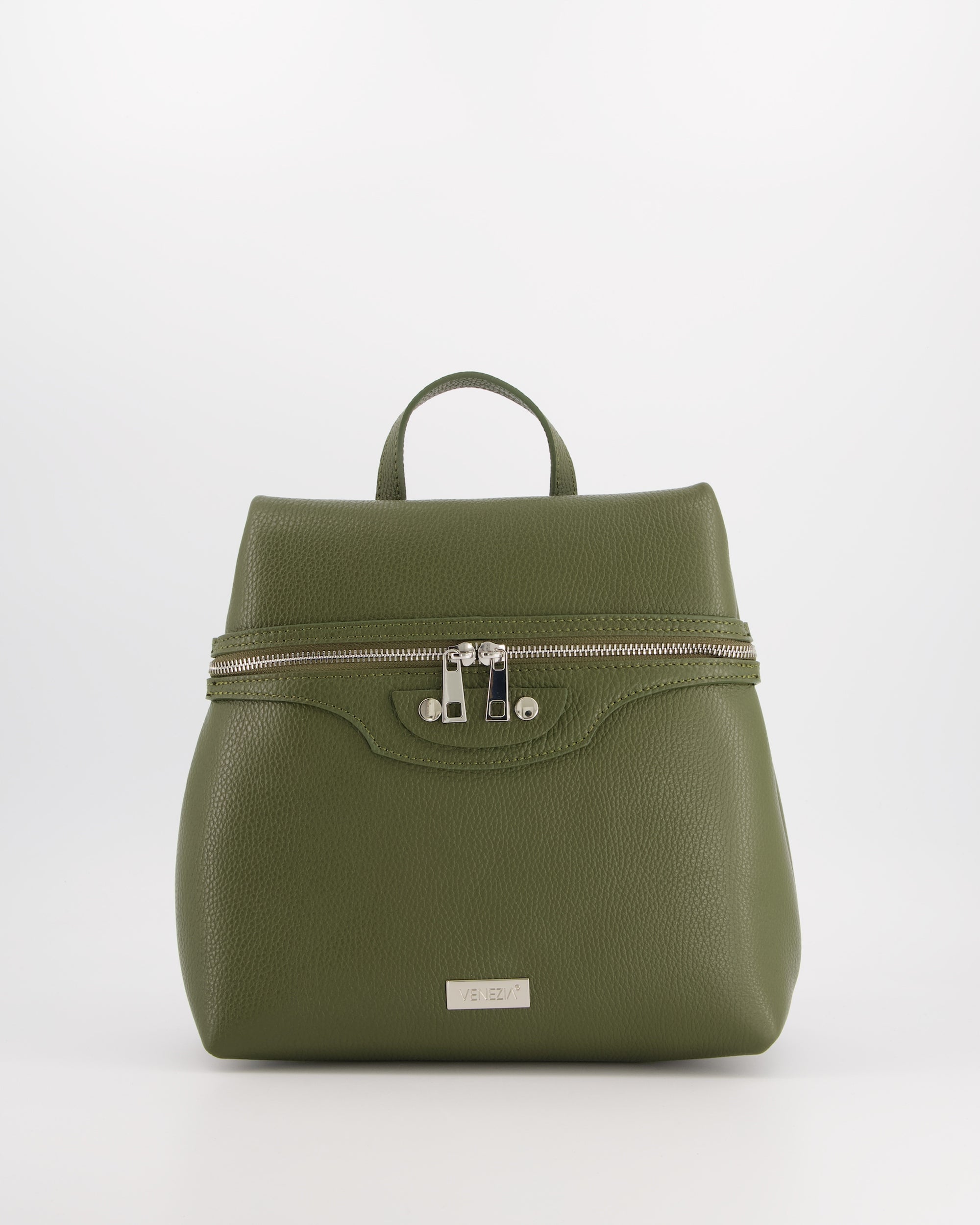 VENEZIA WOMEN'S LEATHER BACKPACK FOR WOMEN IN GREEN