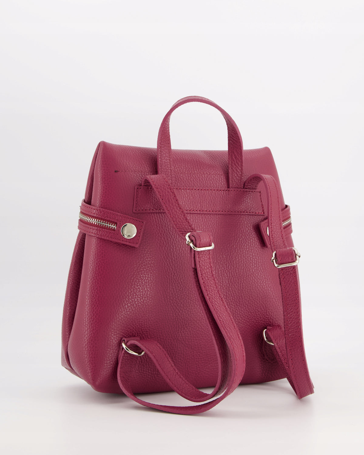 VENEZIA WOMEN'S LEATHER BACKPACK IN BURGUNDY Brand VENEZIA
