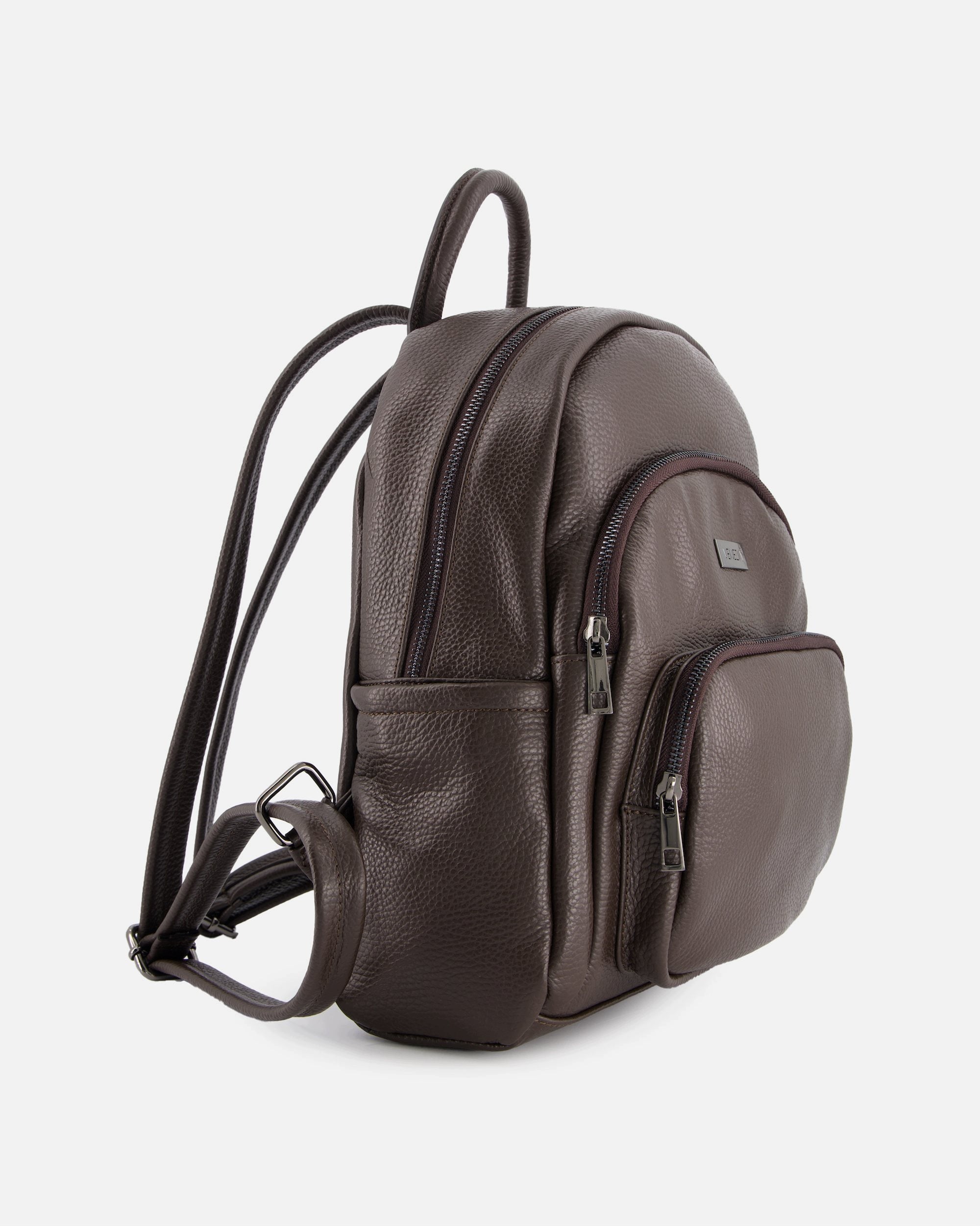 VENEZIA women's classic dark brown genuine leather backpack Packaging status original