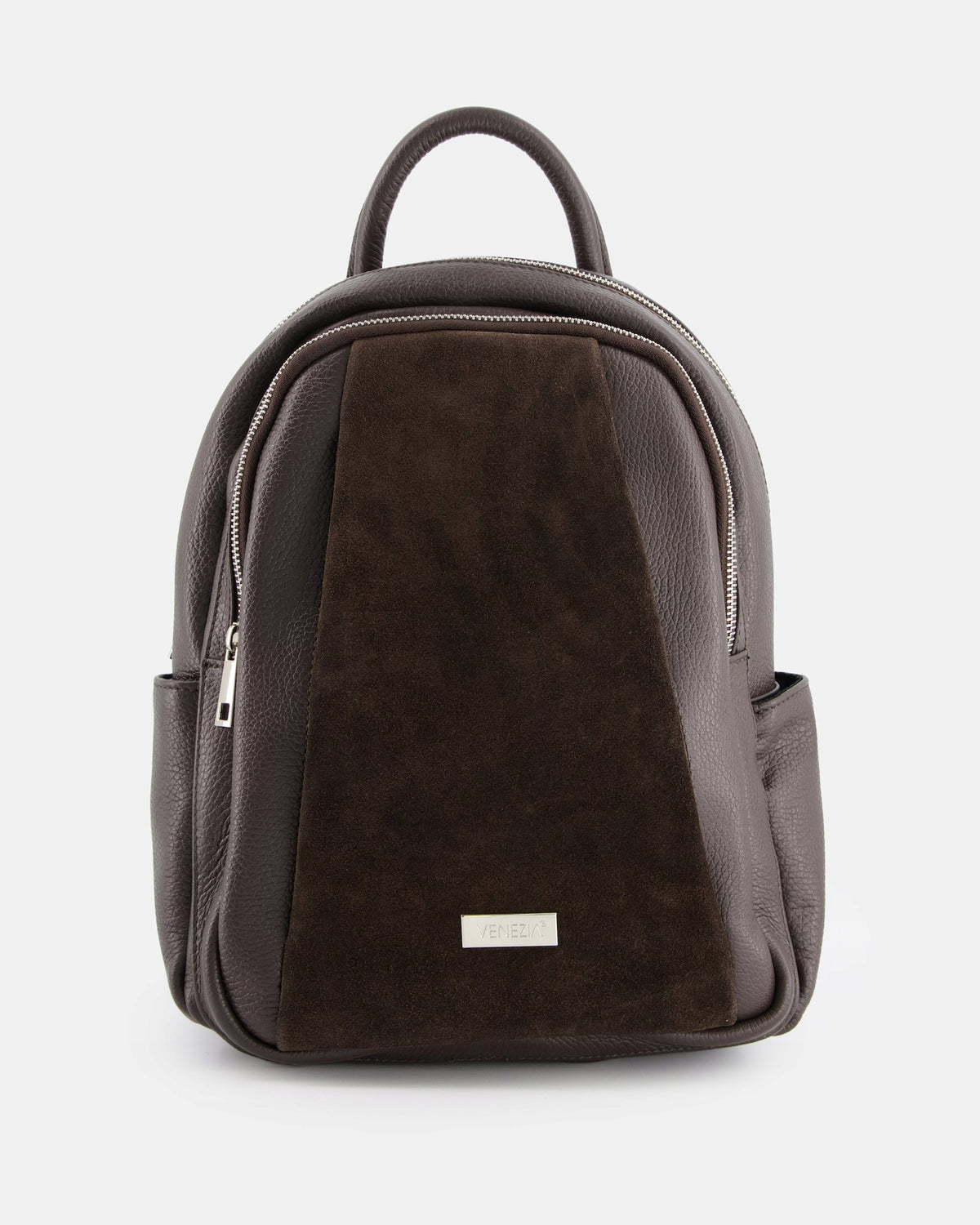 VENEZIA women's pea leather backpack in brown