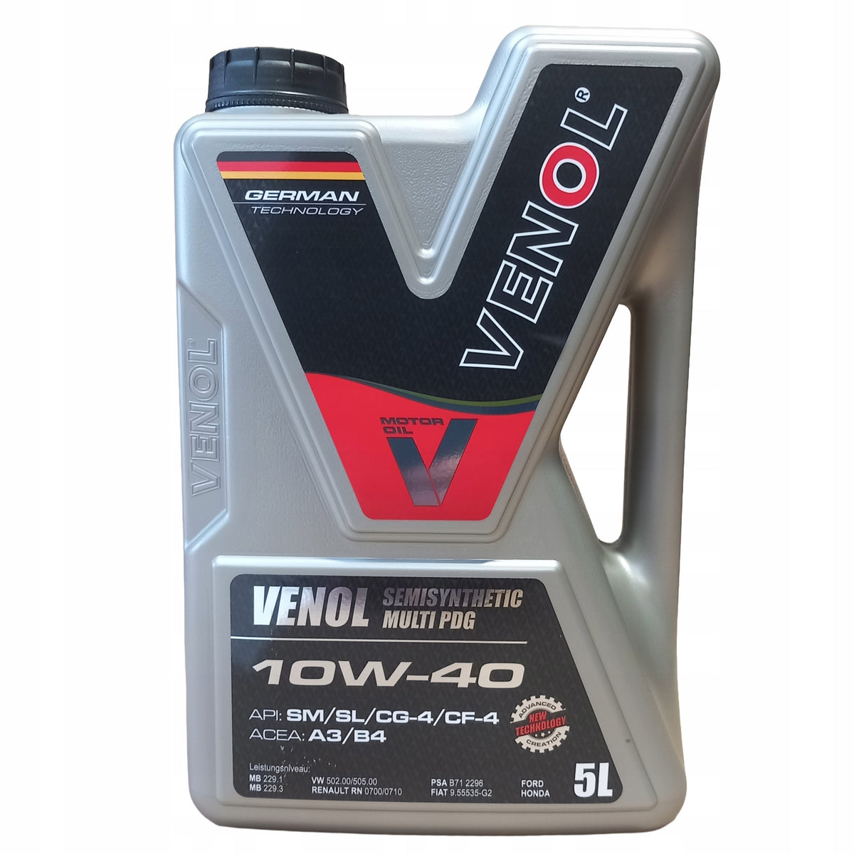 VENOL SEMI. MULTI PDG 10W40 5L