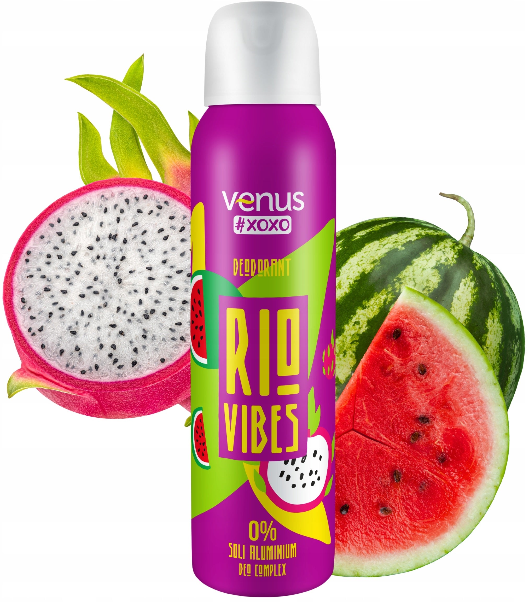 VENUS XOXO - RIO VIBES BODY DEODORANT - WATERMELON & DRAGON FRUIT FRAGRANCE