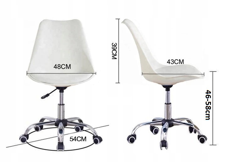 VEO Office SWIVEL CHAIR for Desk Chair Grey Kind rotary