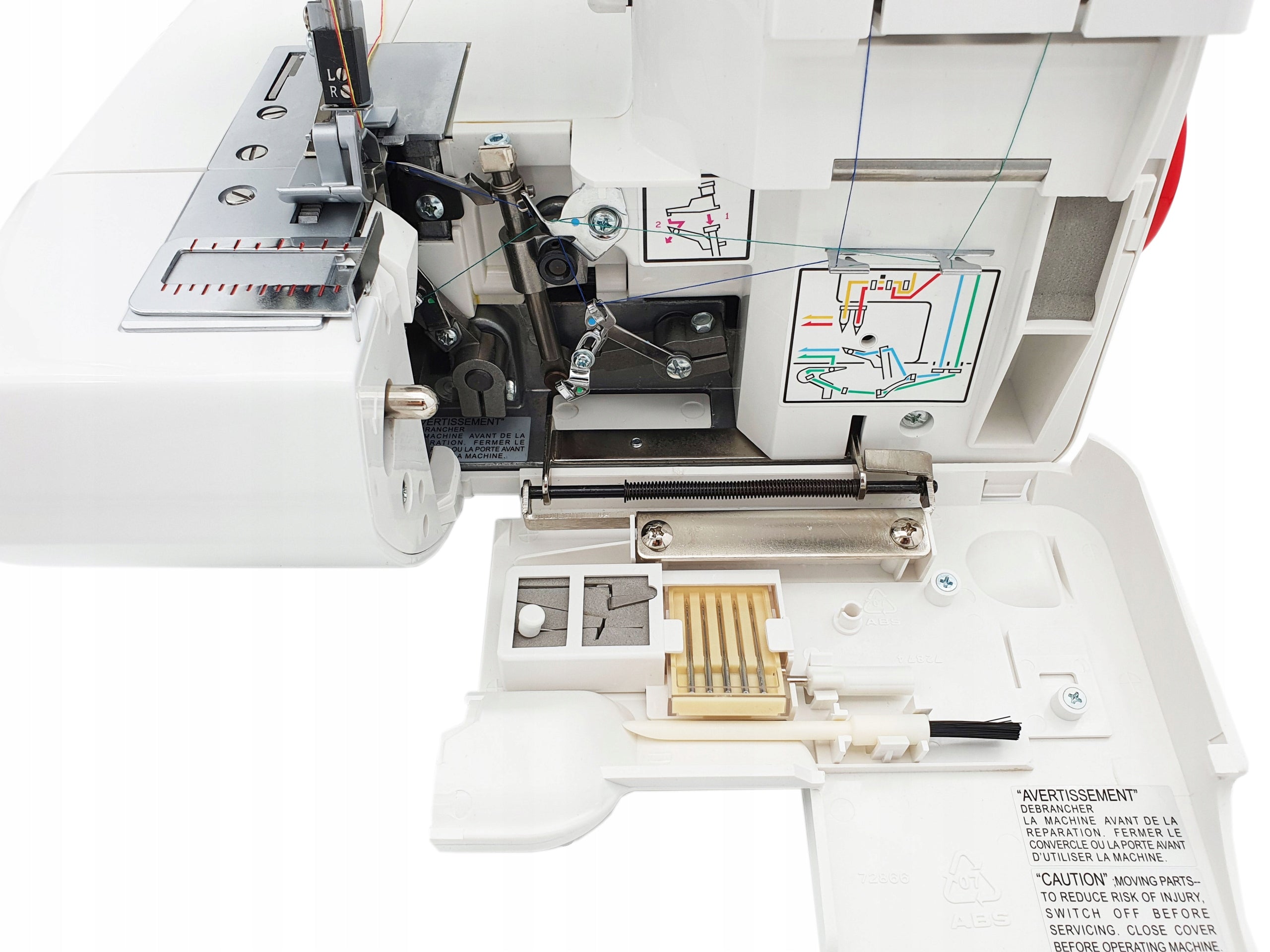 VERITAS SIMONE OVERLOCK SEWING MACHINE 12 STITCH PROGRAMS Hook swing