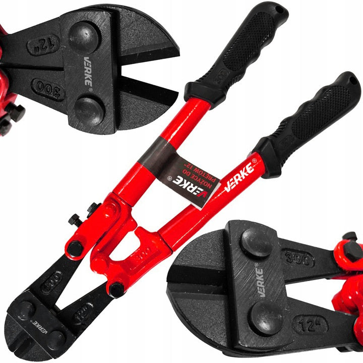 VERKE V06250 CUTTERS FOR CUTTING STEEL WIRE RODS CHAINS 12'' 300mm Packaging status original