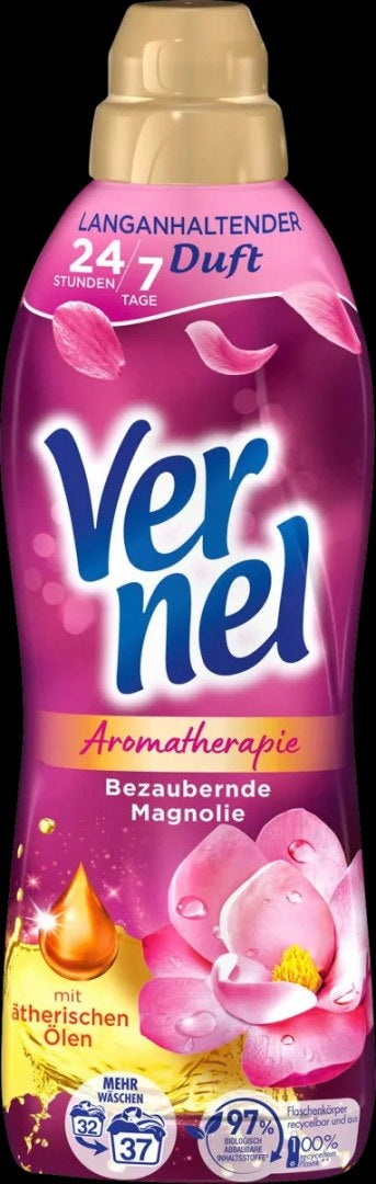 VERNEL FABRIC SOFTENER MAGNOLIA 37 RINSES Packaging status original