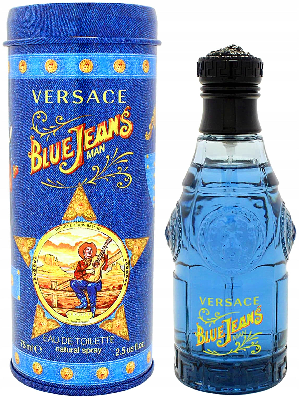 VERSACE BLUE JEANS EDT 75ML ORIGINAL