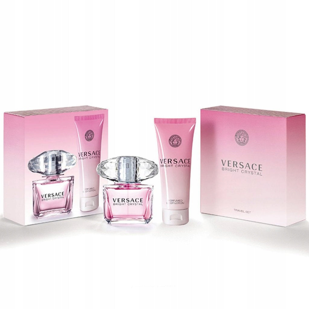 VERSACE BRIGHT CRYSTAL EDT 90 ML FRAGRANCE SET