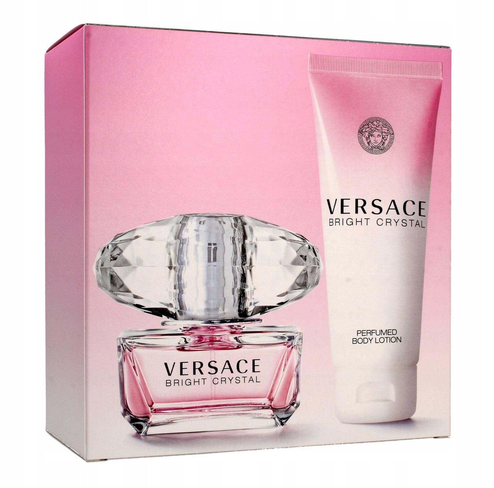 VERSACE BRIGHT CRYSTAL GIFT SET (EAU DE TOILETTE 50 ML+LOTION TO CI