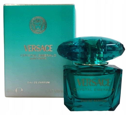 VERSACE CRYSTAL EMERALD EAU DE PARFUM MINIATURE 5ML Packaging status original