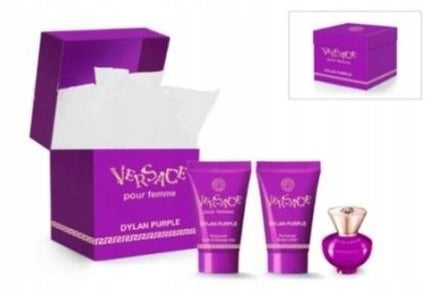 VERSACE DYLAN PURPLE - EAU DE PARFUM 50 ML+SPRCHOVÝ GEL 50 ML+TELOVE MLE Product weight with unit packaging 0.1 kg