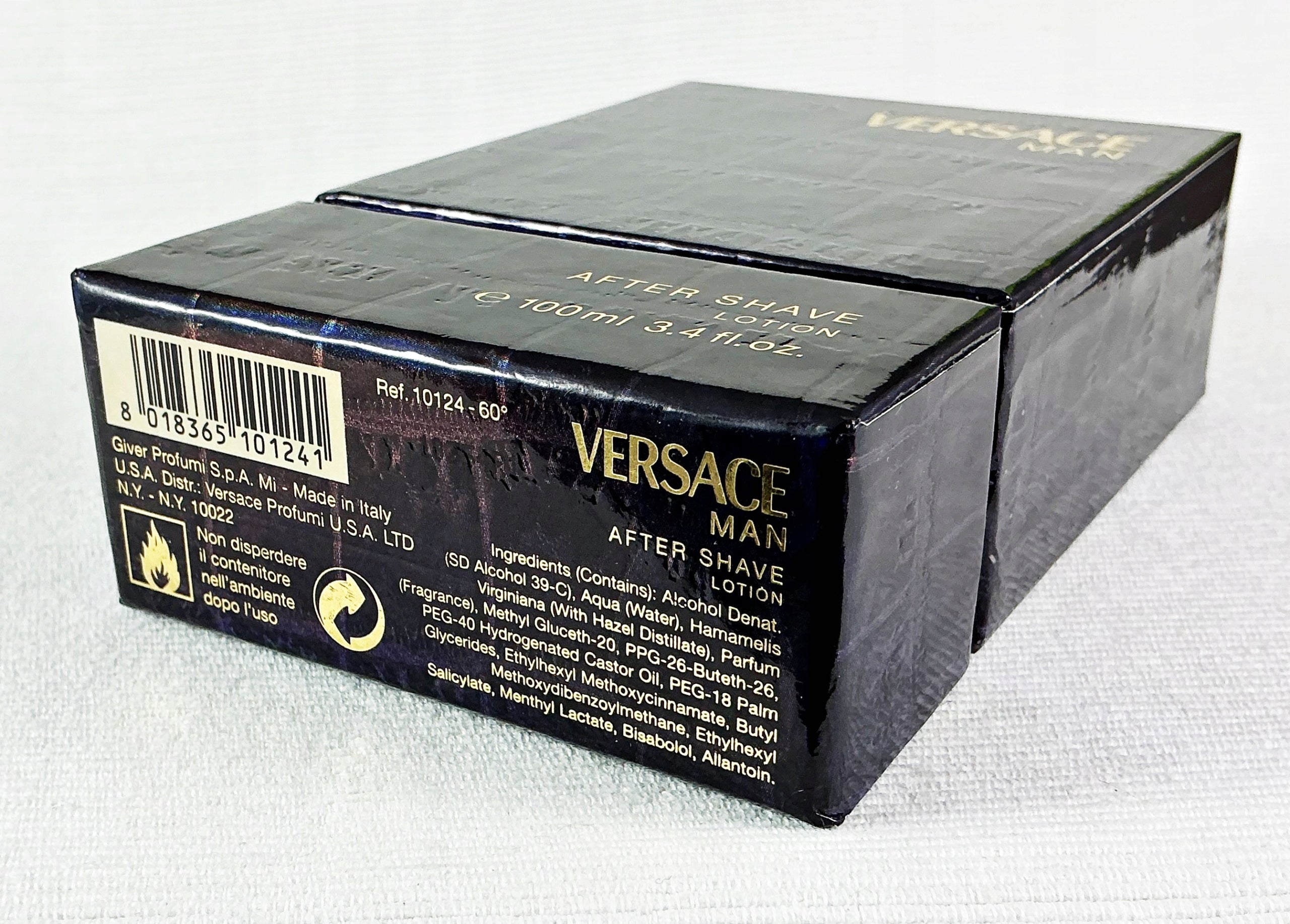 VERSACE MAN 100 ML AFTER SHAVE AFTERSHAVE UNIQUE Manufacturer code 8018365101241