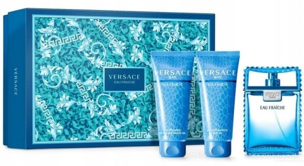 VERSACE MAN EAU FRAICHE EDT 50ml + GEL + LOTION