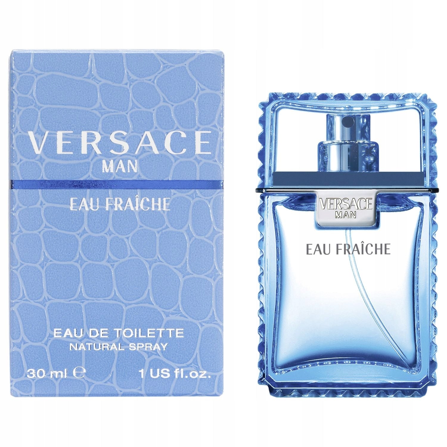 VERSACE Man Eau Fraiche EDT 30ml Packaging status original