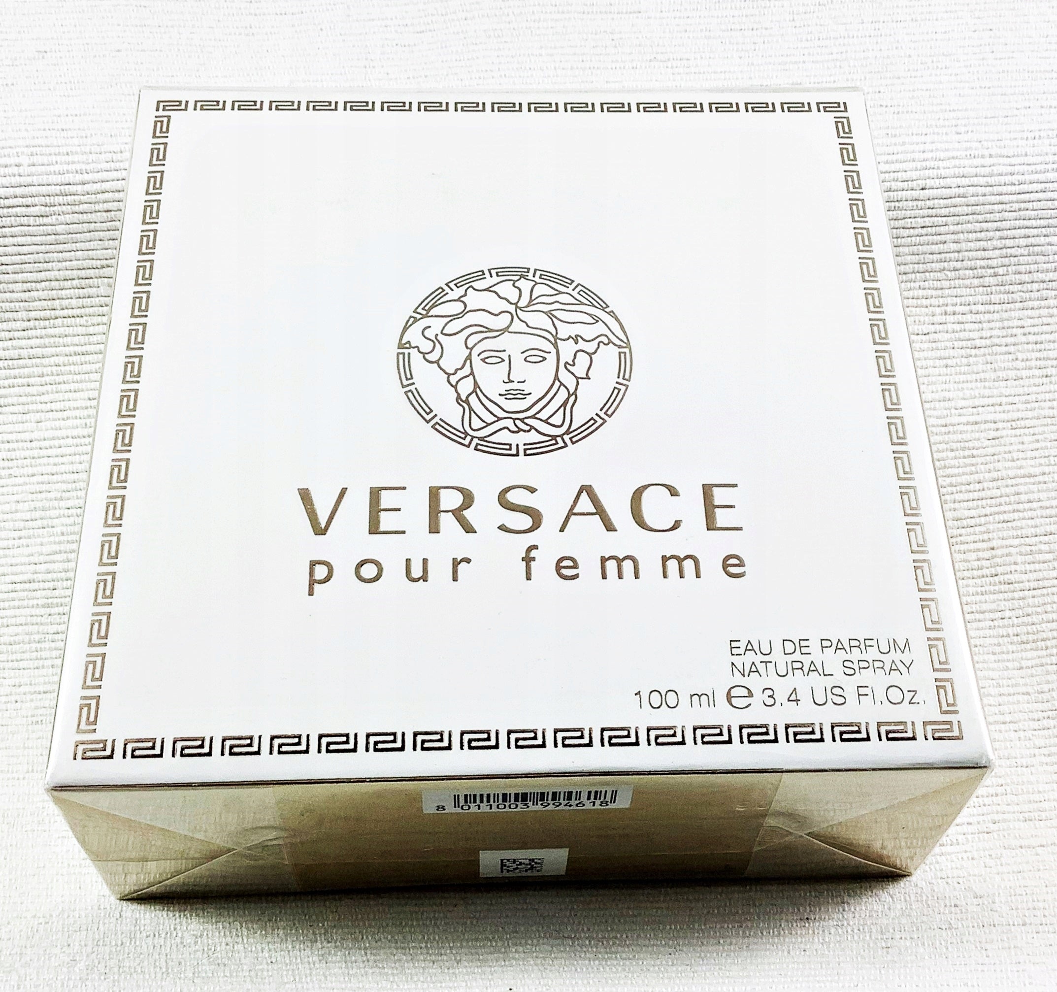 VERSACE POUR FEMME MEDUSA 100 ML EAU DE PARFUM UNIQUE Packaging status original