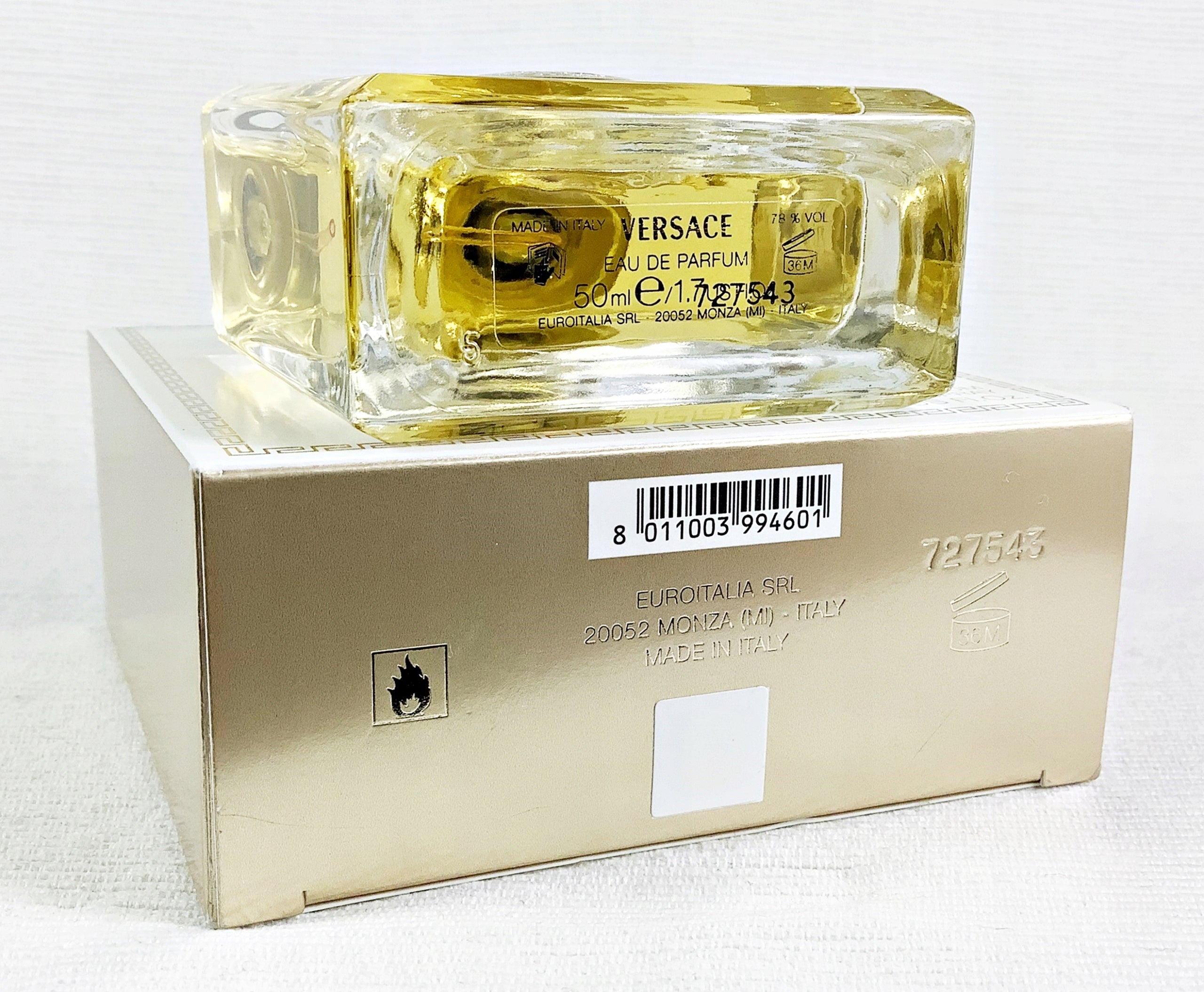 VERSACE POUR FEMME MEDUSA 50 ML EAU DE PARFUM UNIQUE Manufacturer code 737052020808