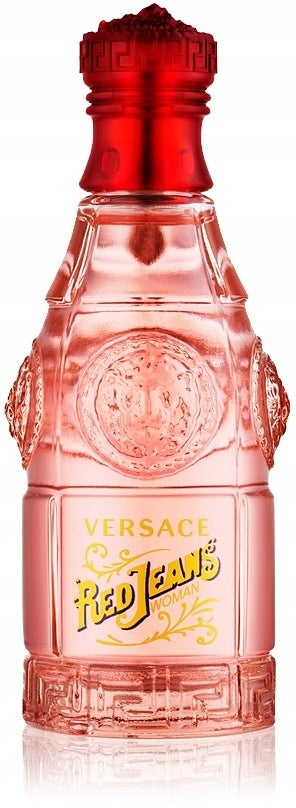 VERSACE RED JEANS WOMAN EDT 75ML ORIGINAL Packaging status original