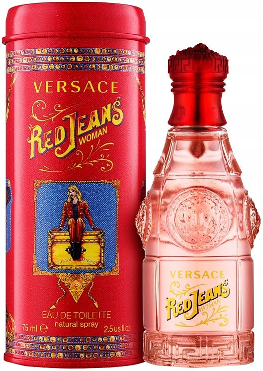 VERSACE RED JEANS WOMAN EDT 75ML ORIGINAL