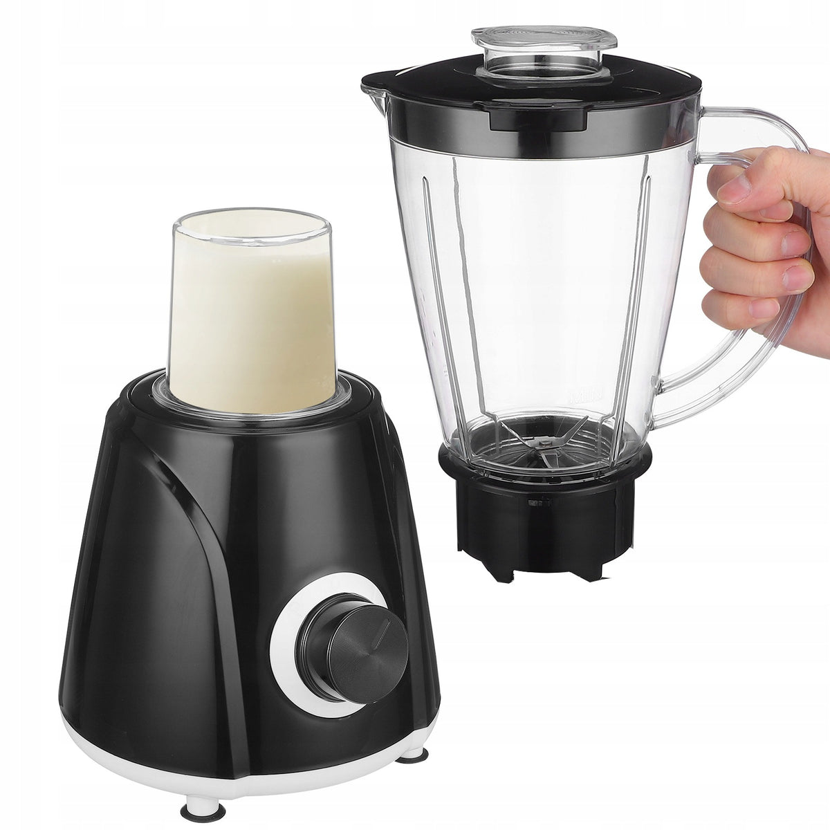 VERSATILE ELECTRIC JUICE MAKER AND BLENDER WITH MANUAL & AUTOMATIC MODES