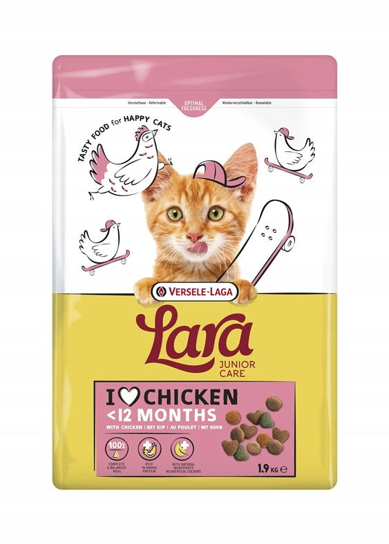 VERSELE-LAGA Lara Junior 1,9kg - food for kittens and young cats