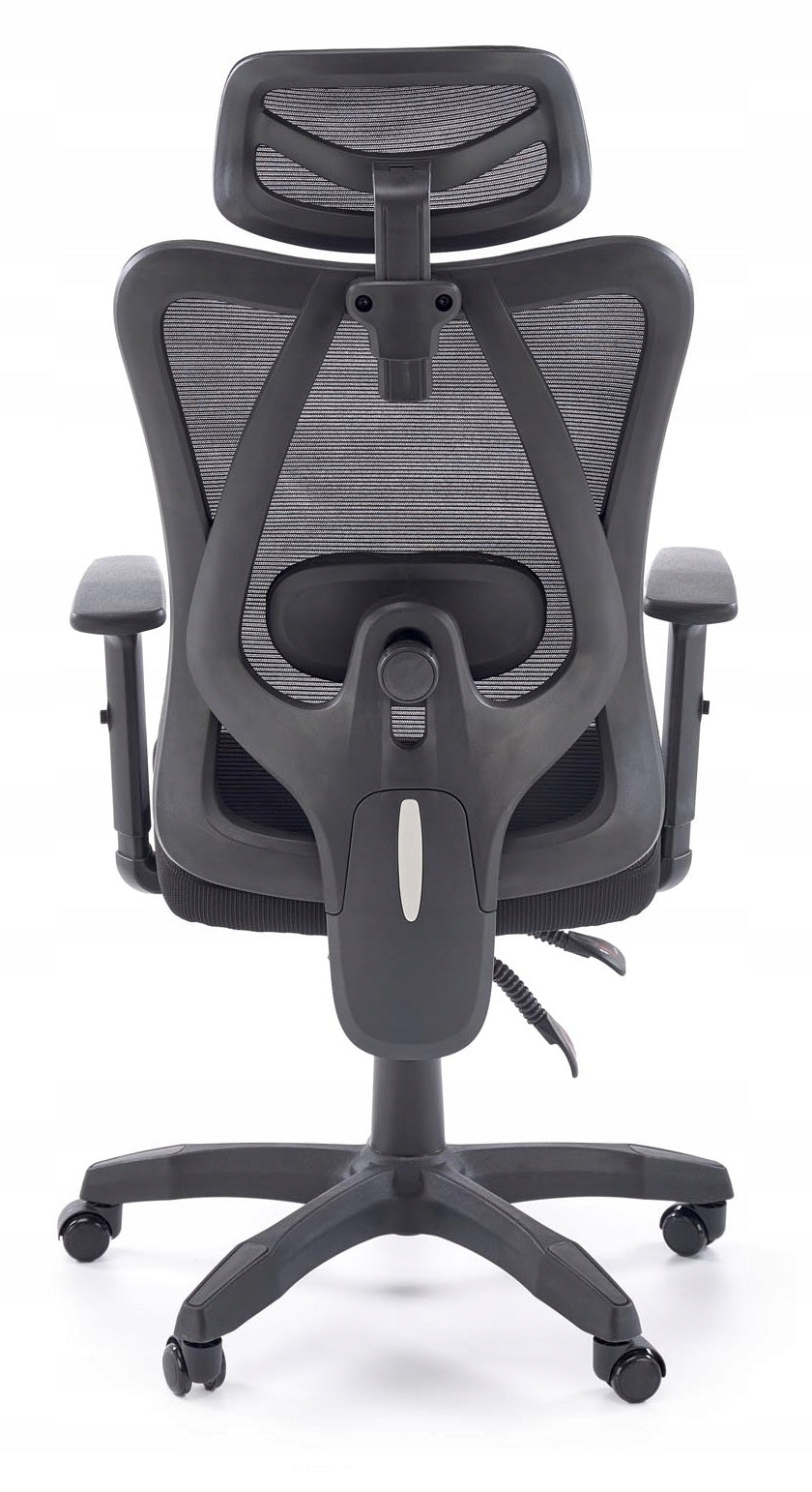 VERTEX Office Chair Ergonomic Black Swivel Chair for Work and Learning Manufacturer code KM-VER-11