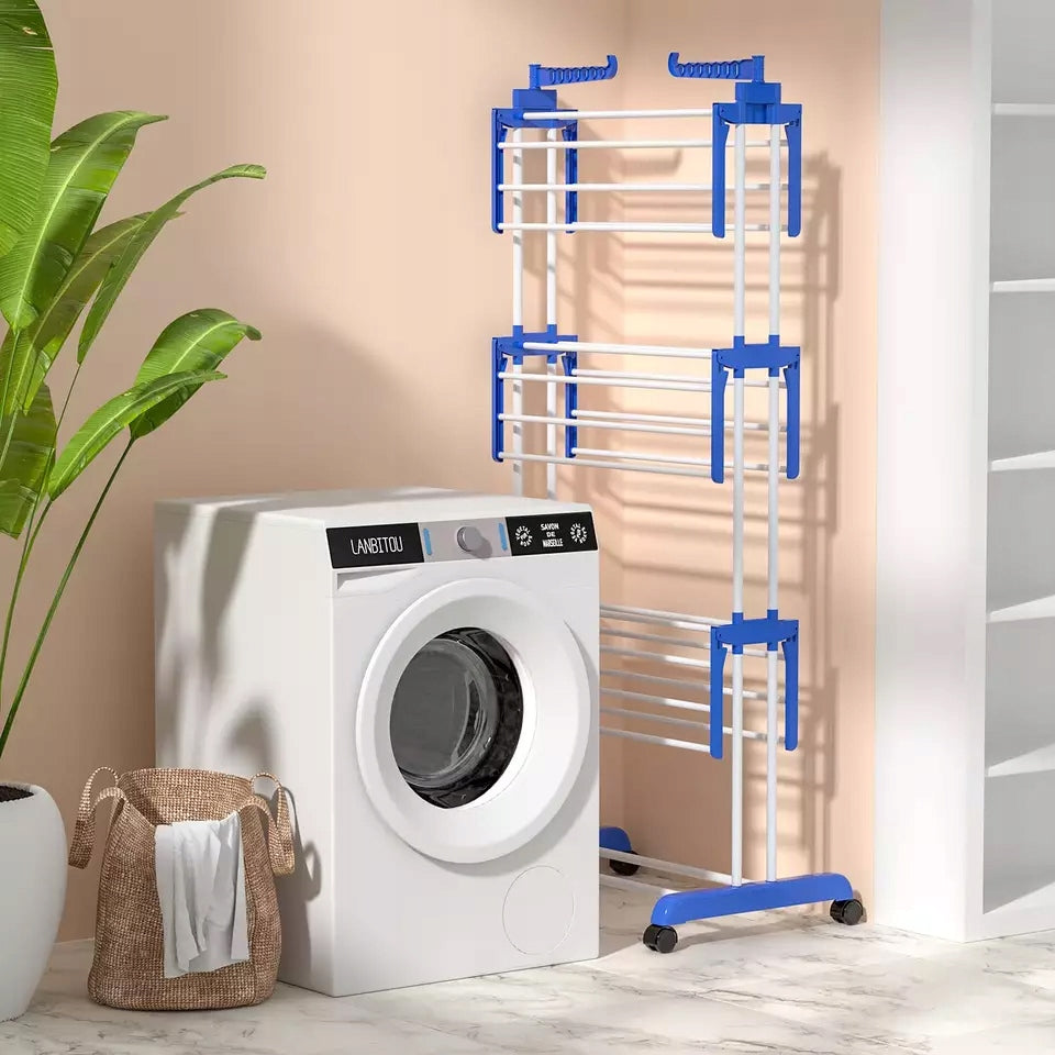 VERTICAL, FOLDABLE, XXL LANDRY DRYER Kind Portable