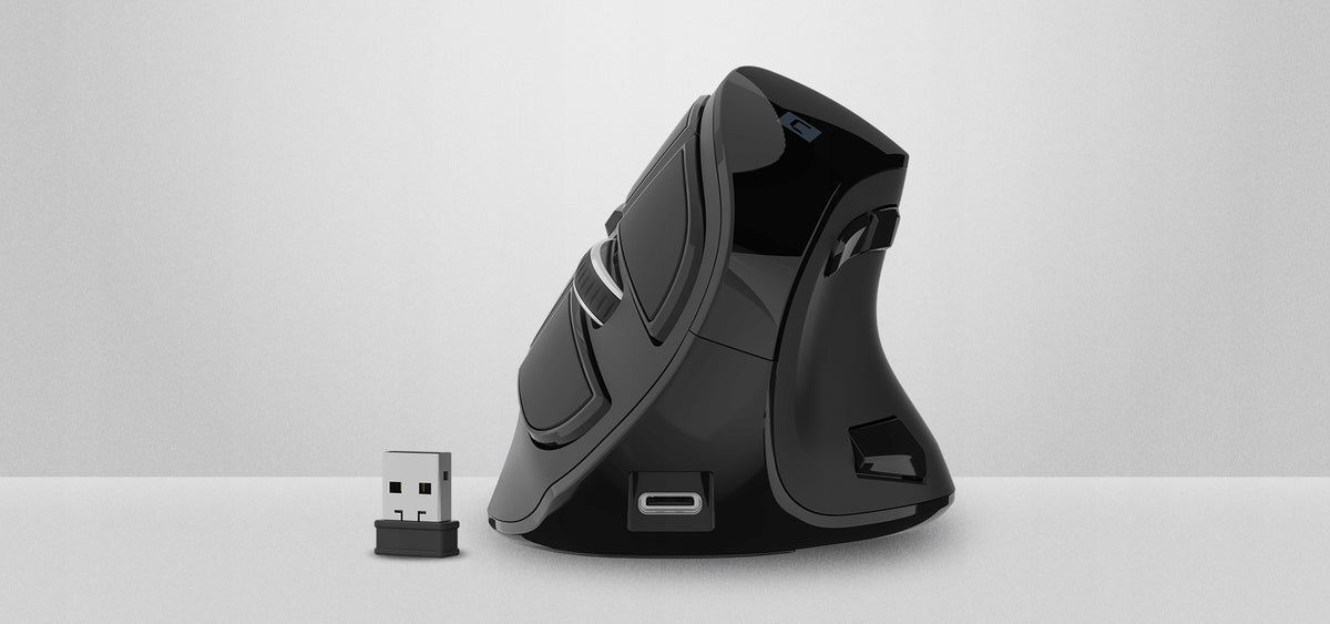 VERTICAL MOUSE NATEC EUPHONIE PRO WIRELESS BT 5.0 2400 DPI Packaging status original