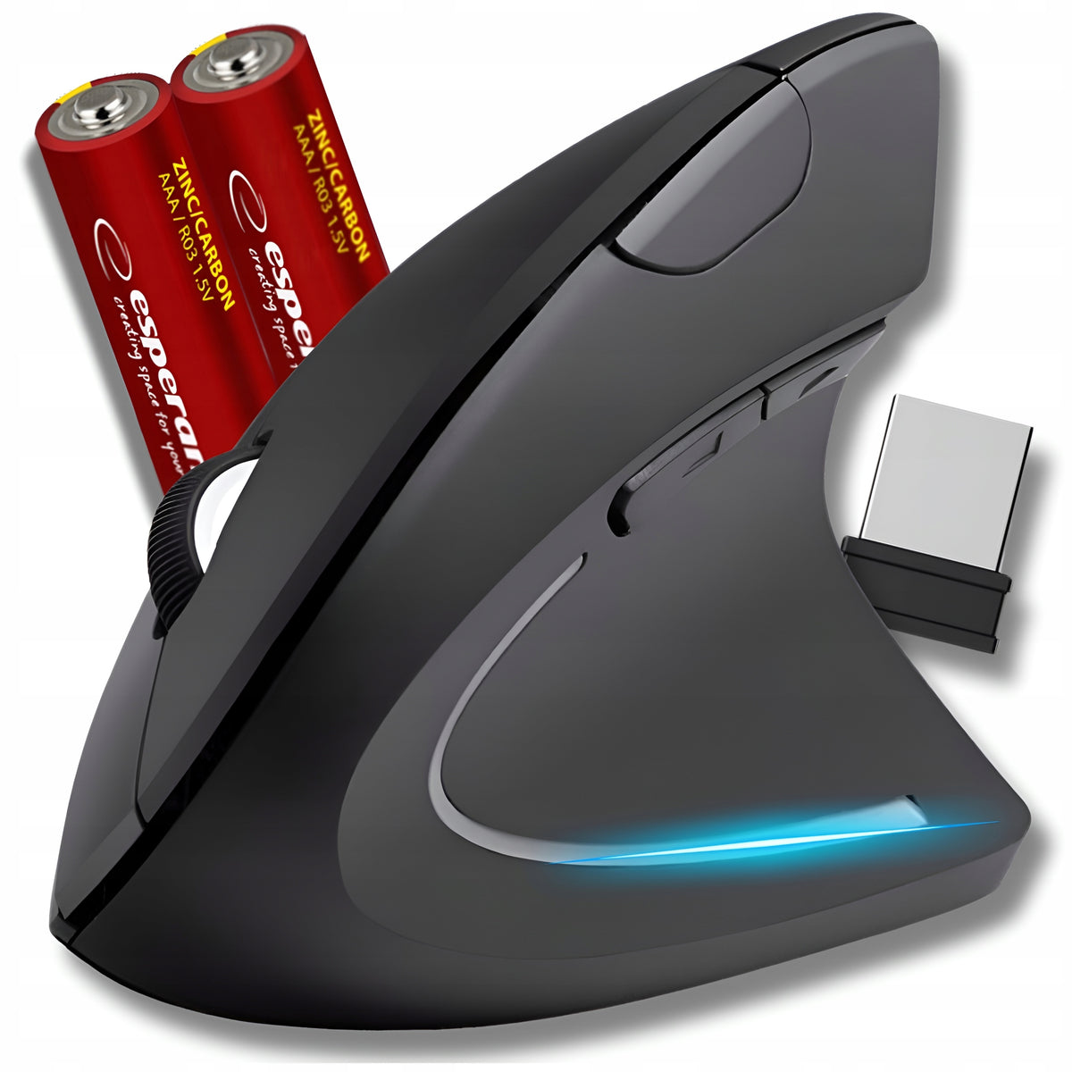 VERTICAL MOUSE WIRELESS VERTICAL QUIET MOUSE FOR LAPTOP COMPUTER