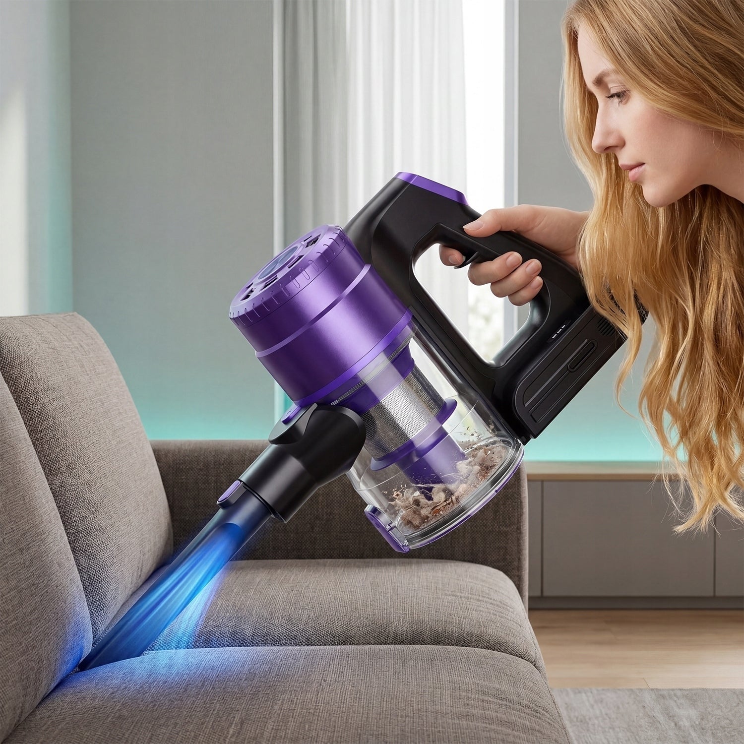 VERTICAL VACUUM CLEANER WIRELESS CYCLONE UP TO 70MINUTES MOPPING ELECTROBRUSH Model S8