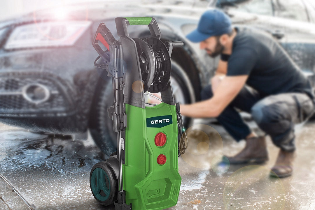 VERTO 52G403 Pressure washer 2000W Operating pressure 110 bar
