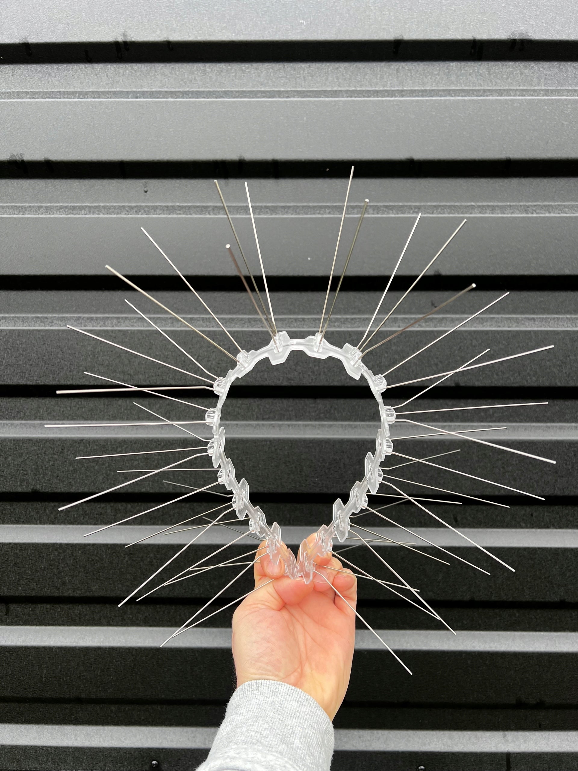 VERY DENSE BIRD SPIKES PIGEONS STAINLESS SPIKES AGAINST BIRDS 50 cm Brand no brand