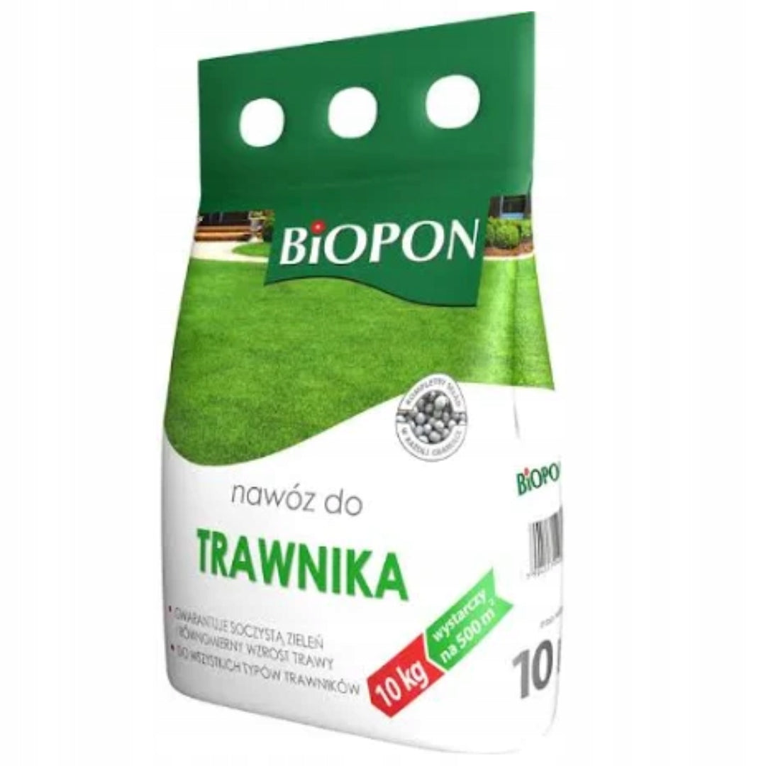VERY EFFICIENT Lawn Fertilizer GRASS BIOPON 10kg