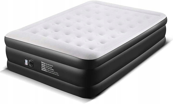 VERY STRONG Double Inflatable Mattress with BUILT-IN FRAME Bed PUMP Manufacturer code Materac dwuosobowy_PROFESJONALNY