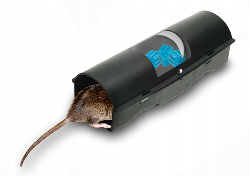 VERY STRONG POISON FOR MOUSE RATS CUBE BRODIFACOUM 3KG RATIMOR Batteries included no