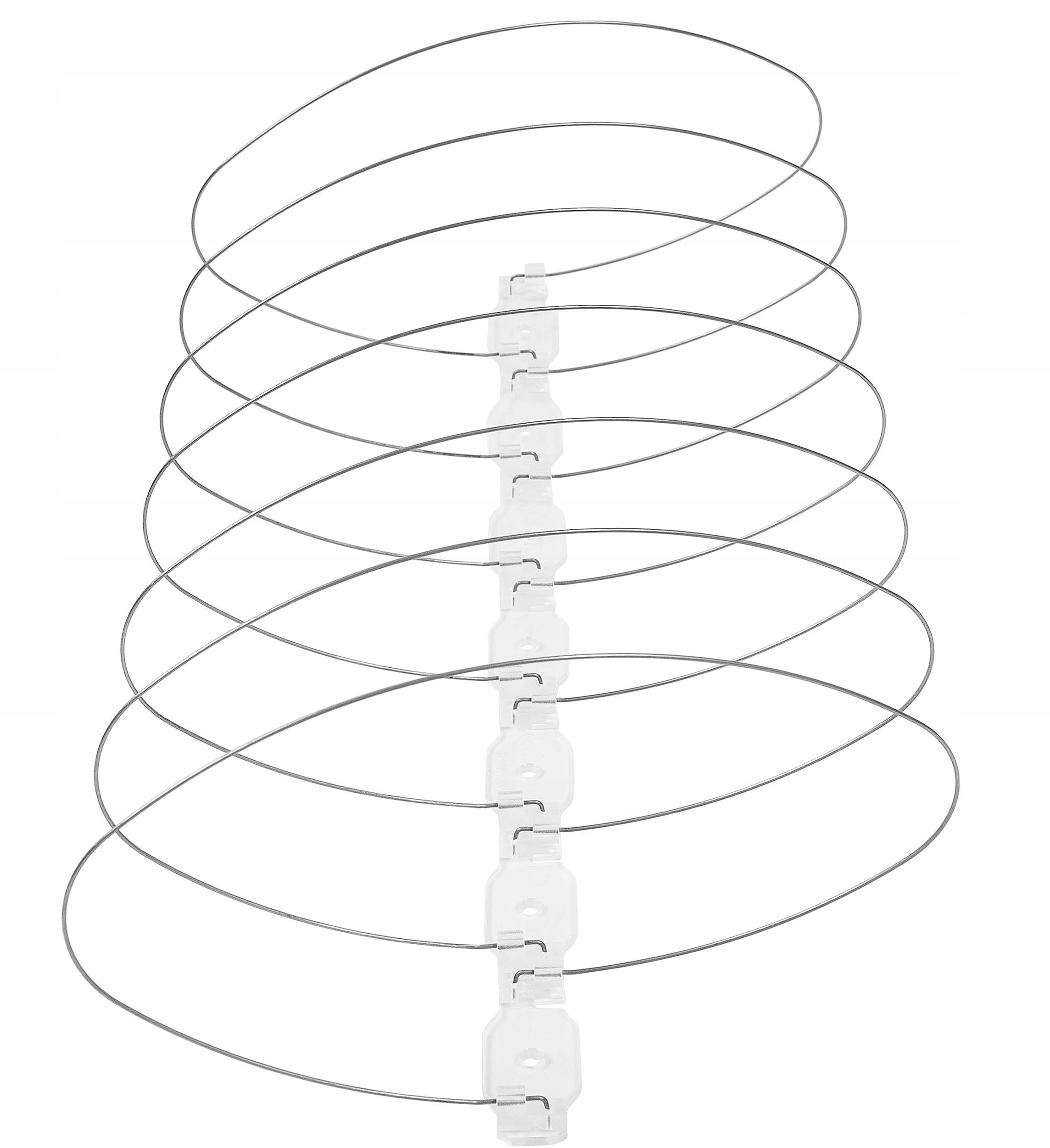 VERY WIDE SPIRAL FOR BIRDS, PIGEONS, SPIKES PROTECTION AGAINST BIRDS O-17