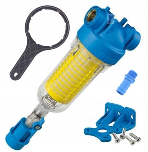 VESBO 10" 3/4" Self-Cleaning Filter with STAINLESS STEEL MESH