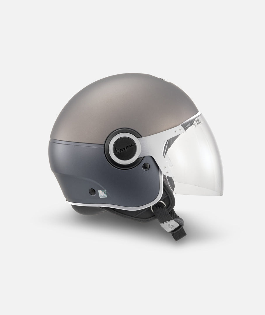 VESPA Open Helmet Argentario Double Grey - M Size M