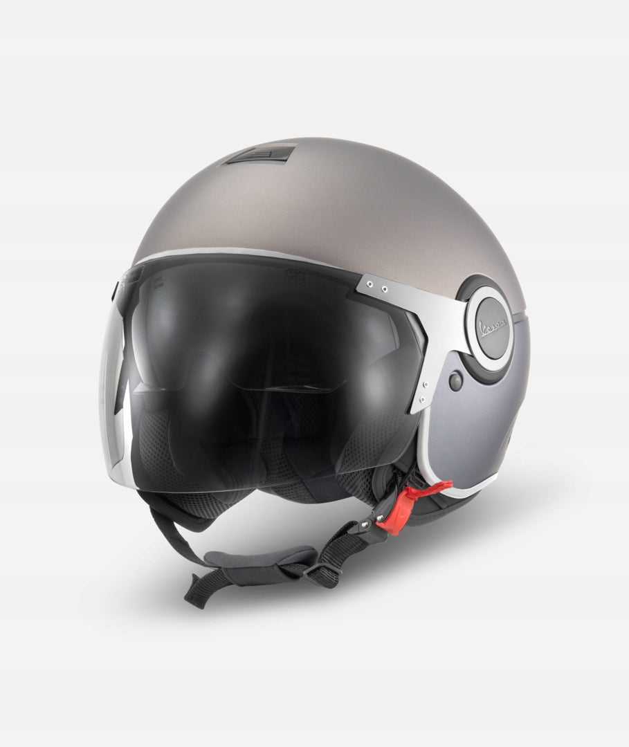 VESPA Open Helmet Argentario Double Grey - M