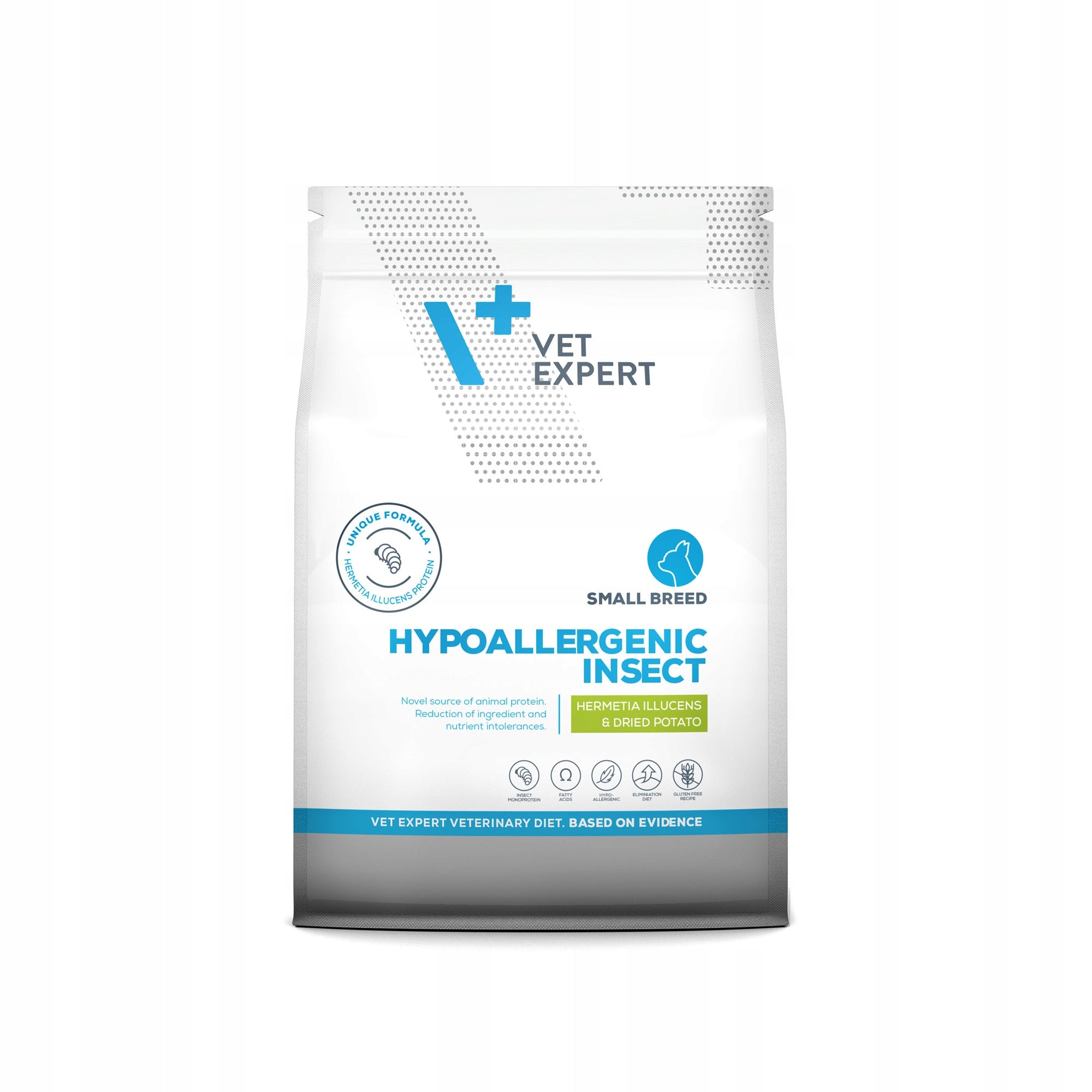 VET EXPERT HYPOALLERGENIC INSECT insect food small breed dogs 2kg EAN (GTIN) 5902414211971