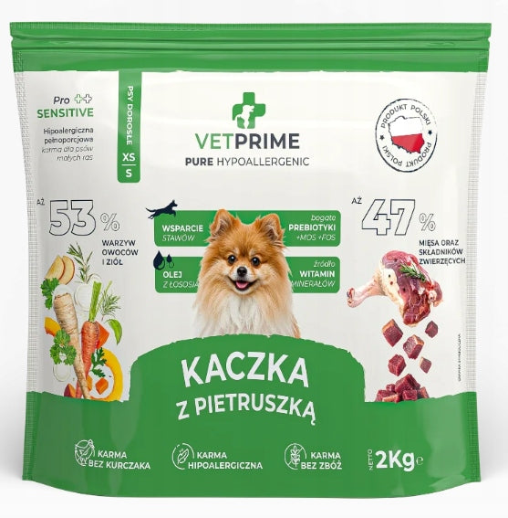VETPRIME Duck with Parsley XS/S 6kg
