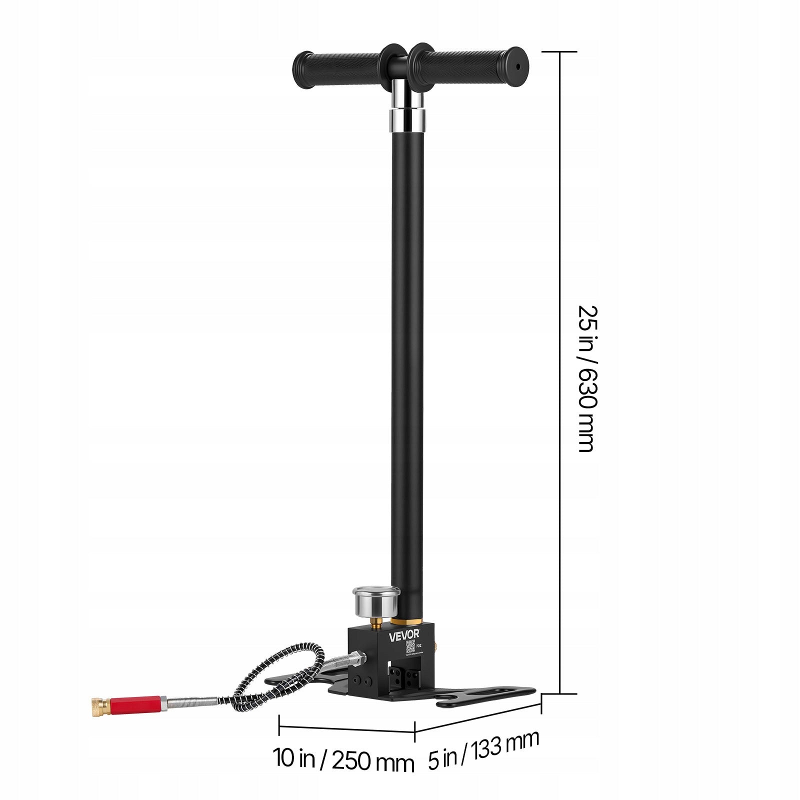 VEVOR 4-Degree Hand Pump with Oil-Water Filter and Pressure Gauge Manufacturer code SDQQCQB5800