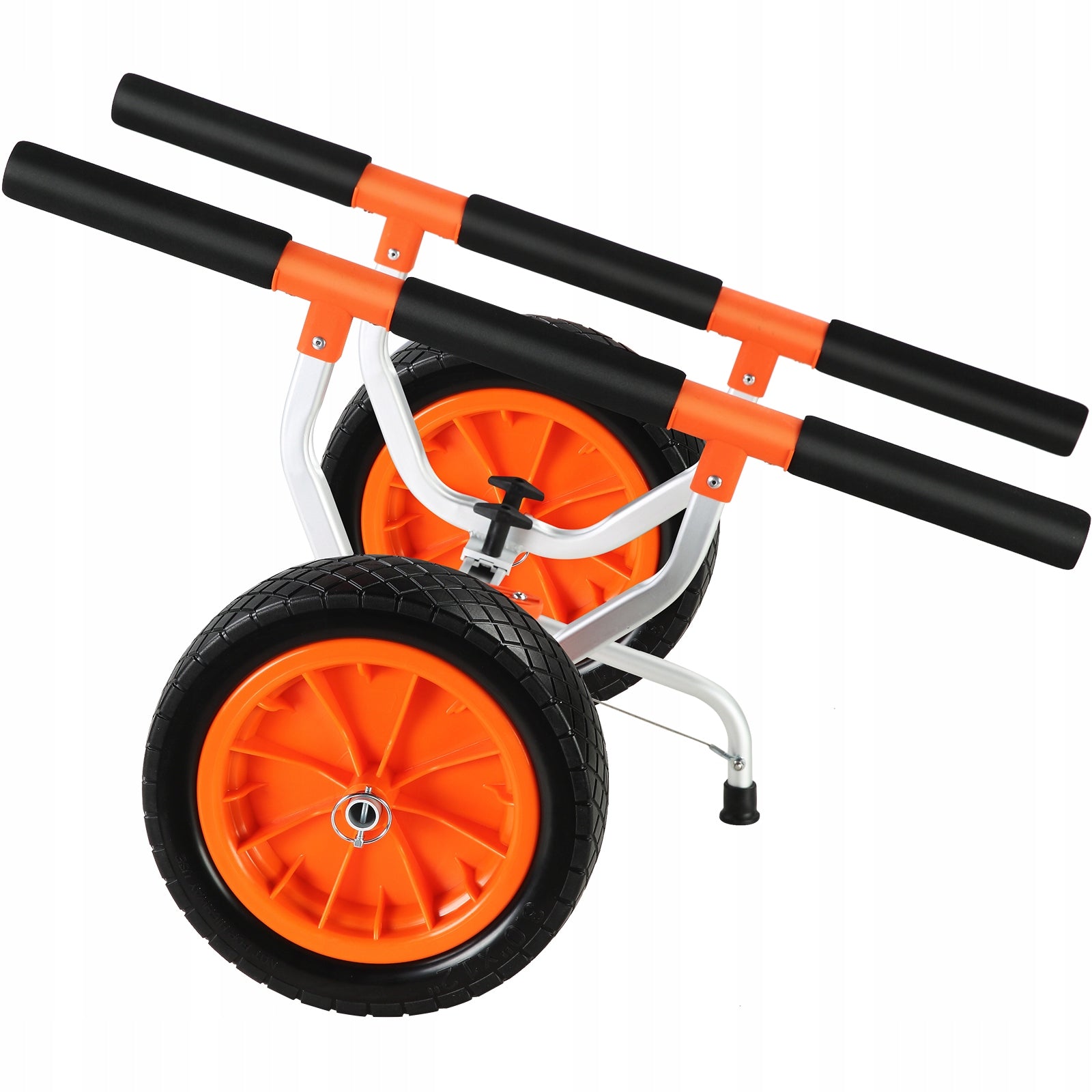 VEVOR 450Lbs Heavy Duty Kayak Cart With 12Inch Tires Adjustable Width Length 75 cm