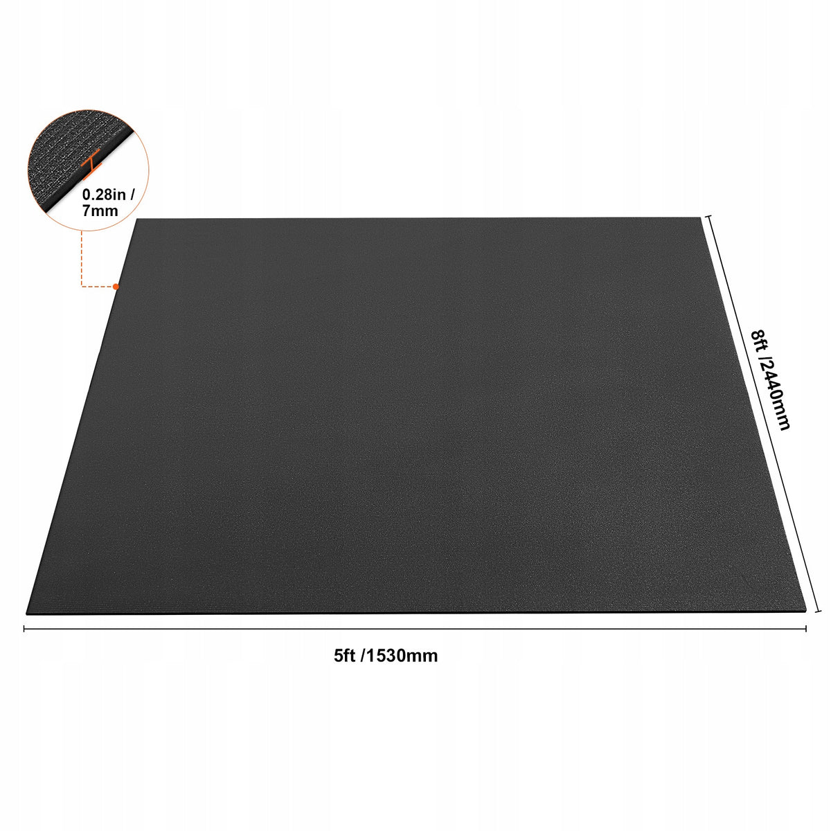 VEVOR Anti-Slip Training Mat 244x153CM PVC Home Gym Manufacturer code 5907021422093
