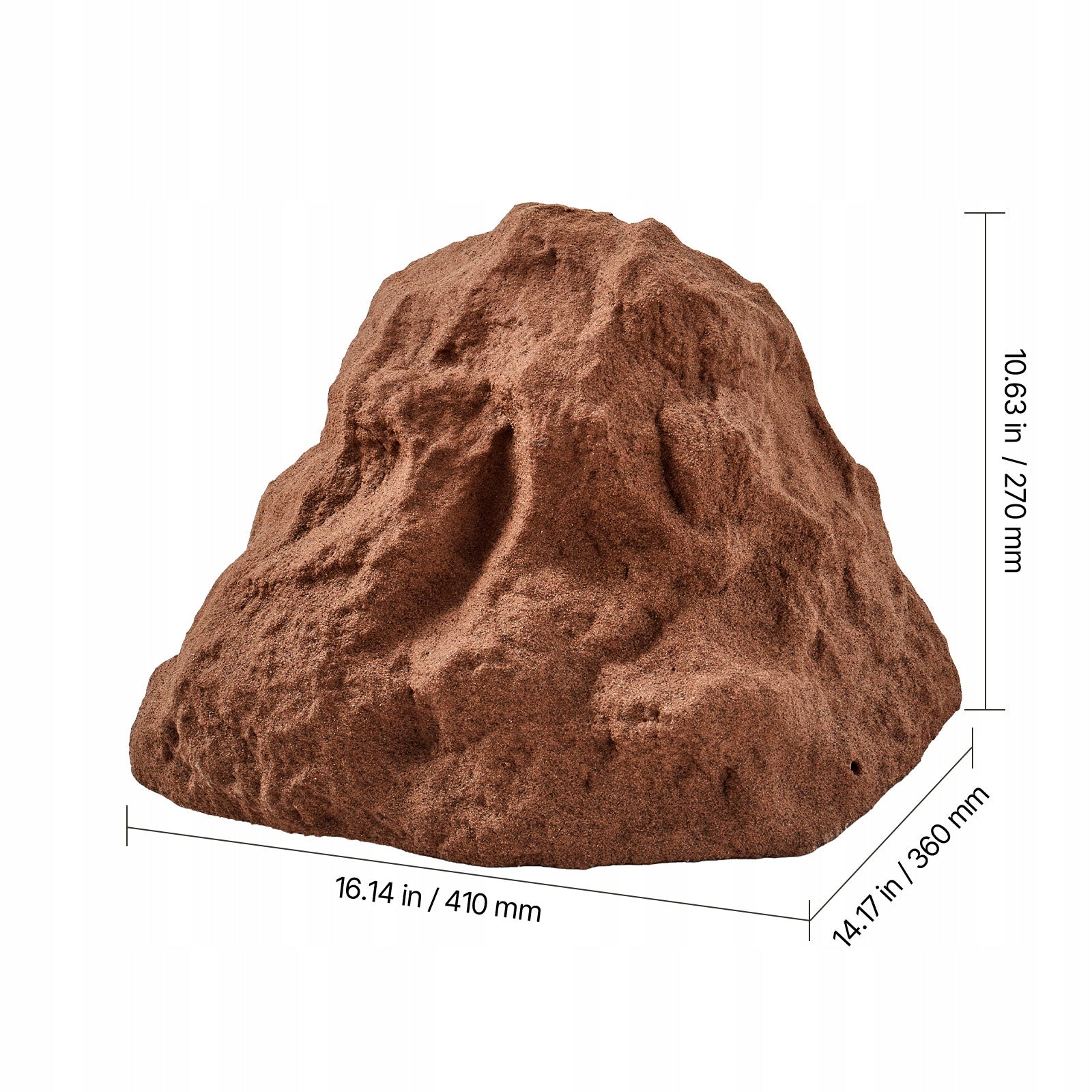VEVOR Artificial Stone Brown Size S Artificial Rock For Garden Decoration Manufacturer code KXYSZBGZZXX