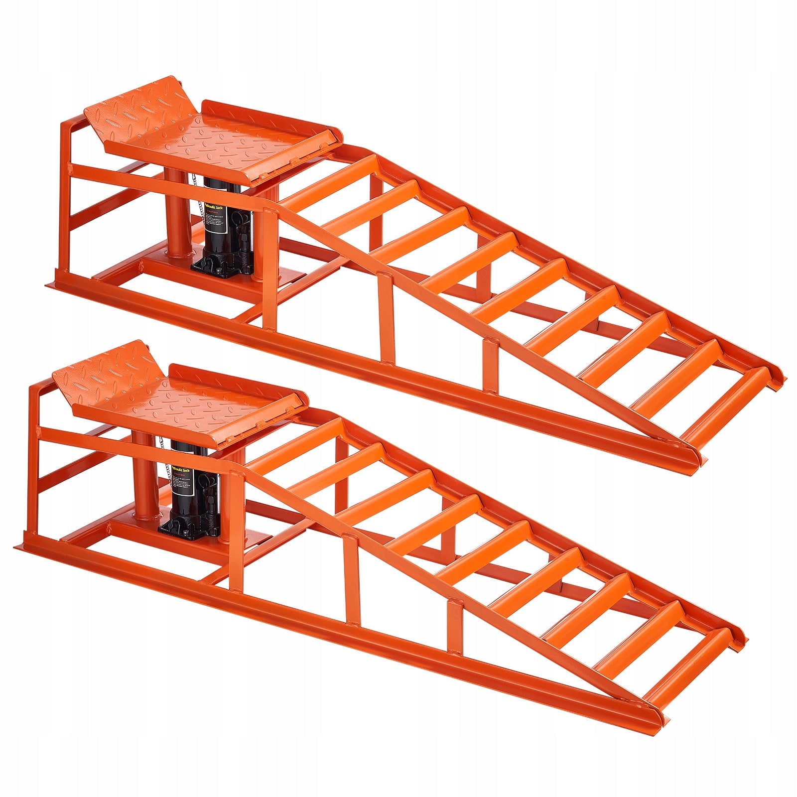 VEVOR Car Ramps 2Pcs Load Capacity 2T 4-Degree Height Adjustment