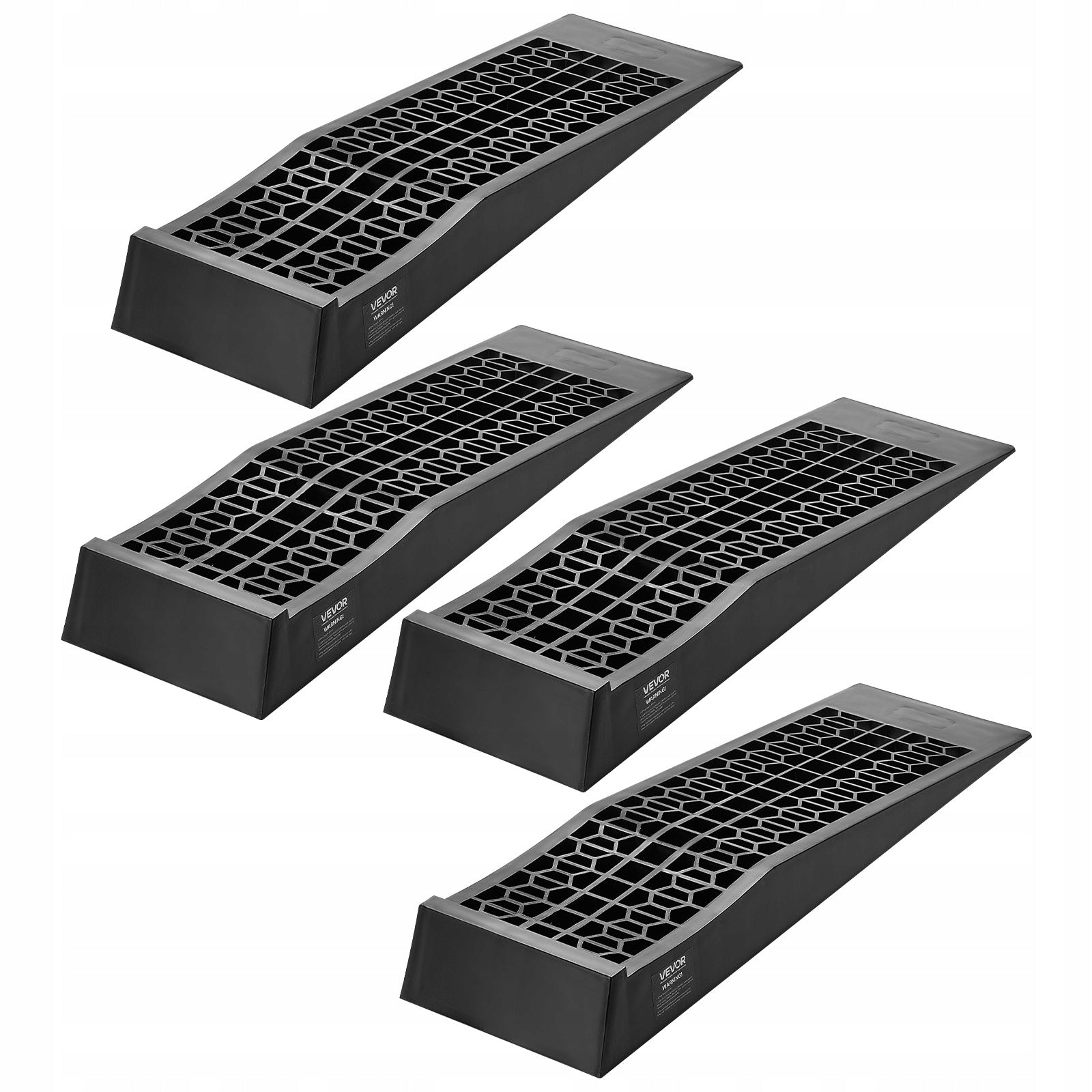 VEVOR Car Ramps 4Pcs Lift Height 6,5CM Load Capacity 9072KG