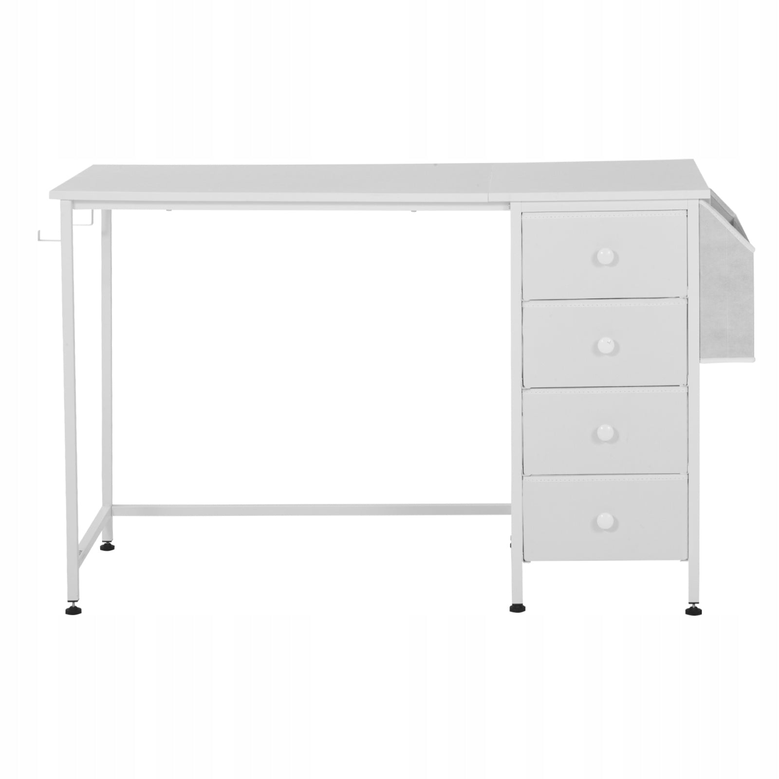VEVOR Computer Desk 120x50x76CM With Material Drawers White Manufacturer code GDJXBGZD